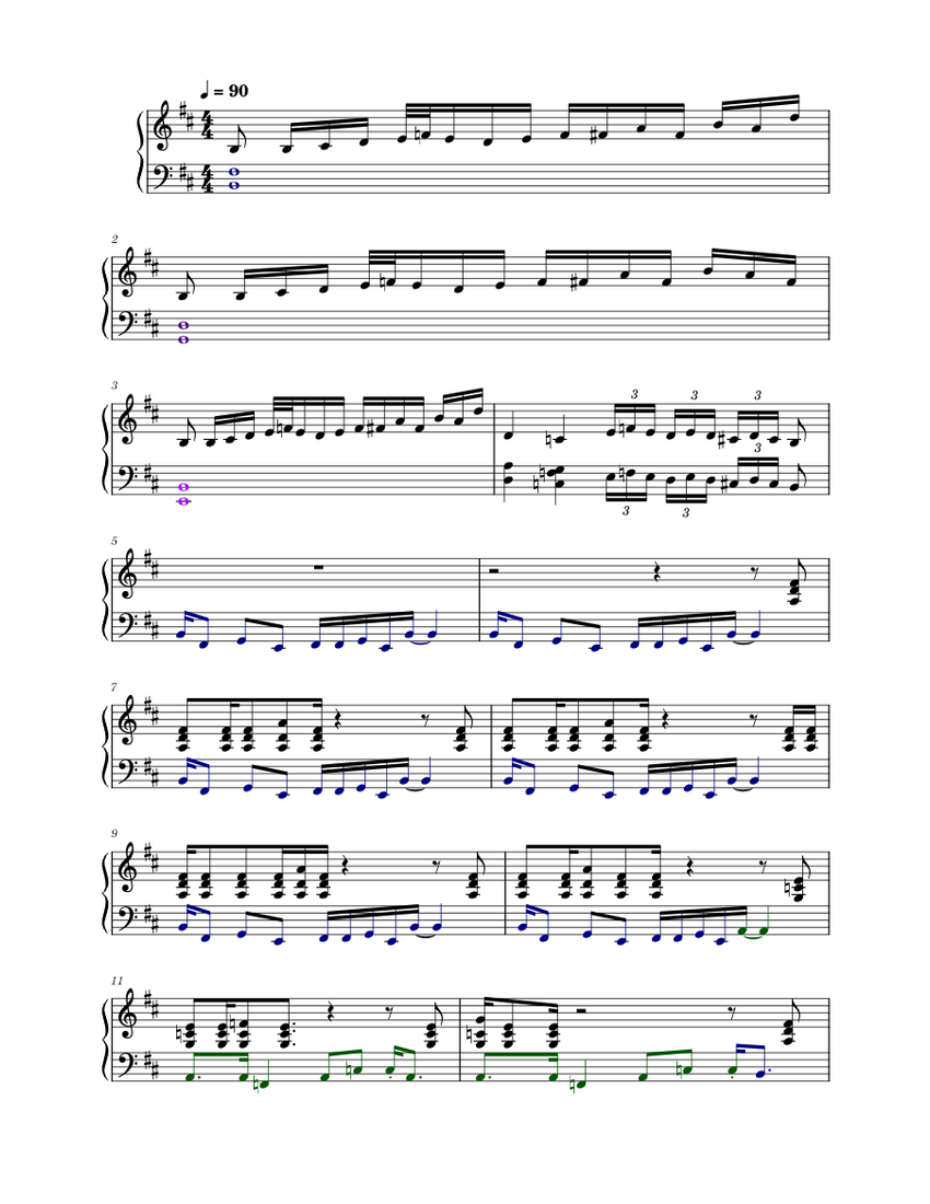 Tornado of souls – Megadeth Sheet Music for Piano (Solo