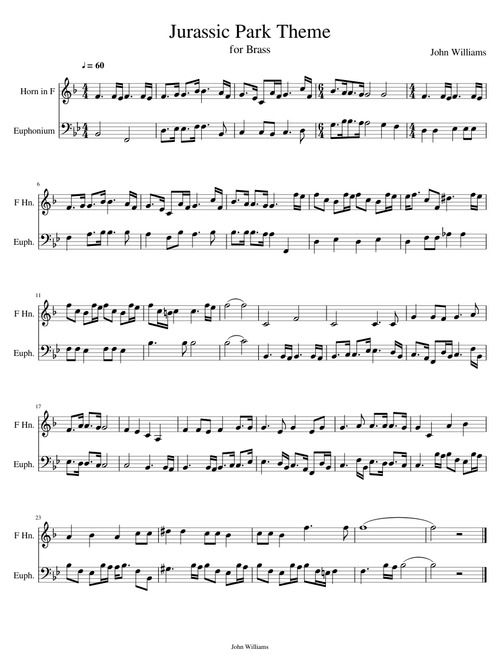 Jurassic Park Theme