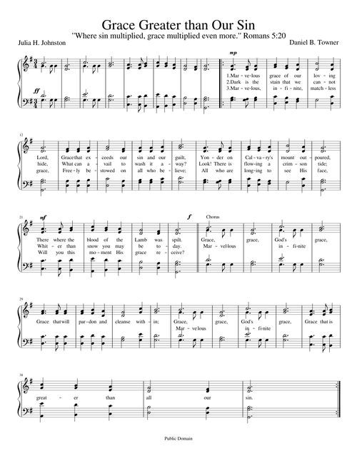 Grace Greater than Our Sin