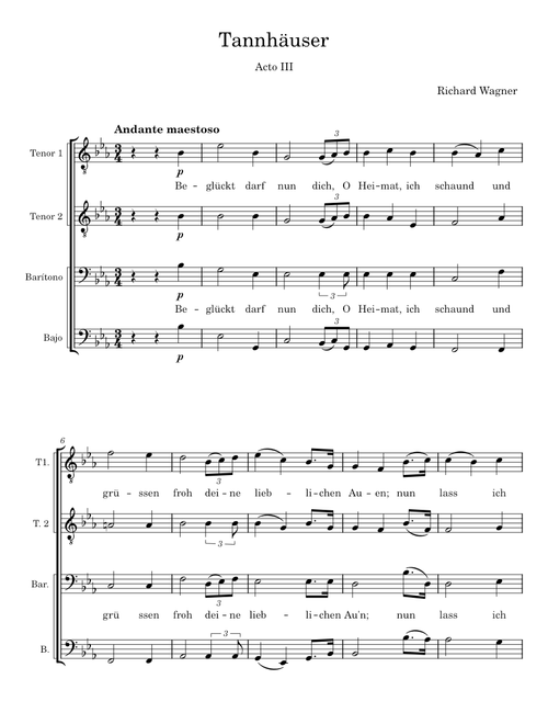 Tannhauser overture - Richard Wagner