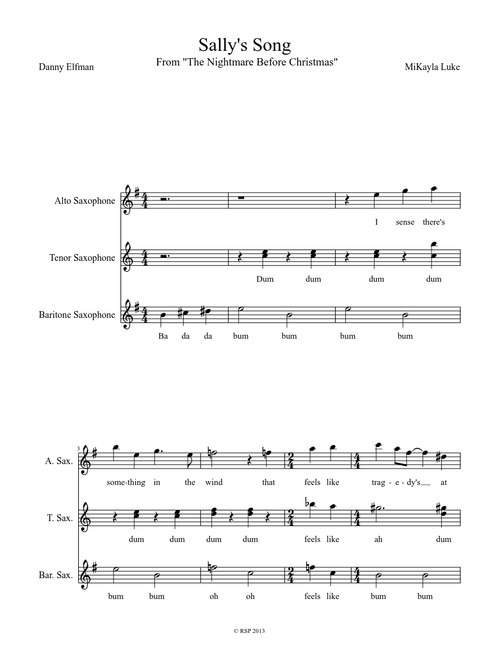 Sally's Song