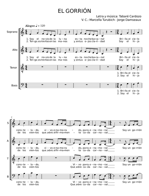 EL GORRIÓN - Tabaré Cardozo