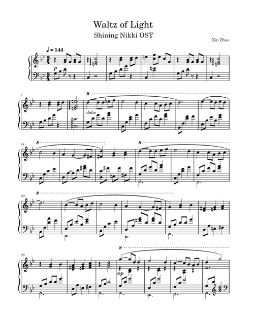 Waltz of Light – Xin Zhao