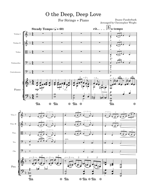 O the Deep, Deep Love - Duane Funderburk