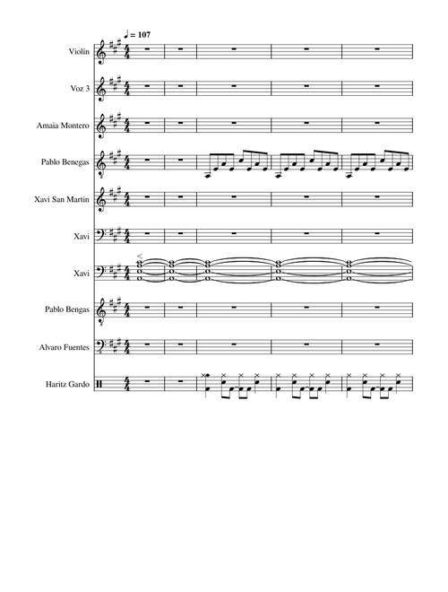 Rosas - La Oreja De Van Gogh