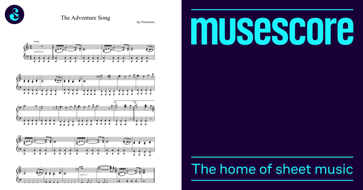 The Adventure Song Sheet music for Piano (Solo) Easy