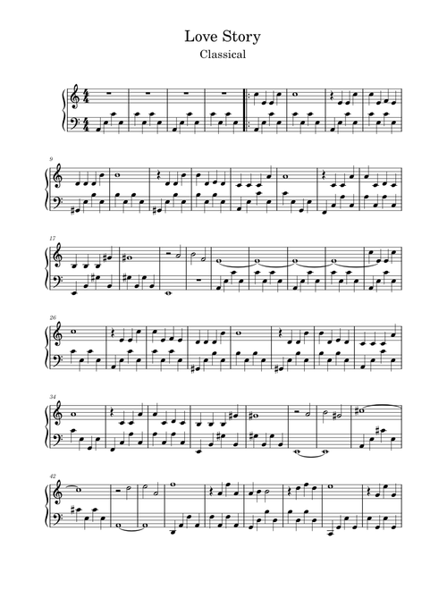 Love story – Richard Clayderman Love Story