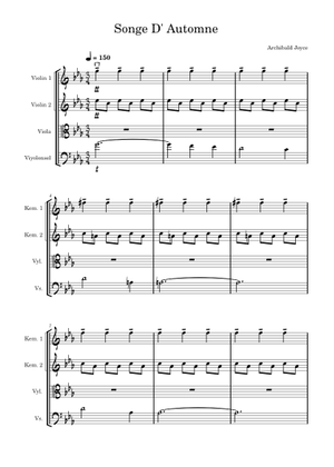 洋楽 Artesia - Chants D'automne 2nd 洋楽 Artesia - Chants D'automne 2nd 洋楽 Artesia - Chants D