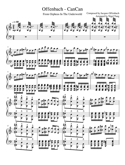 Offenbach - CanCan