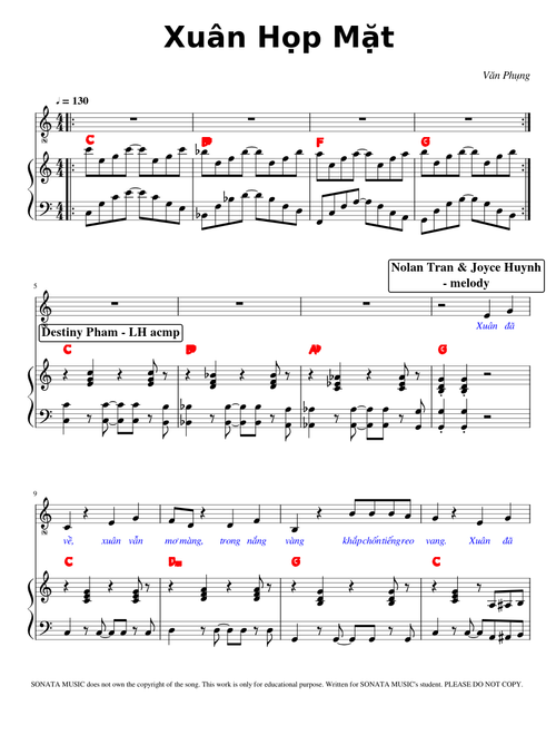 Xuân Họp Mặt ensemble