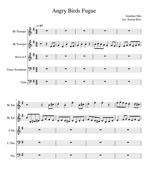 Angry Birds Fugue