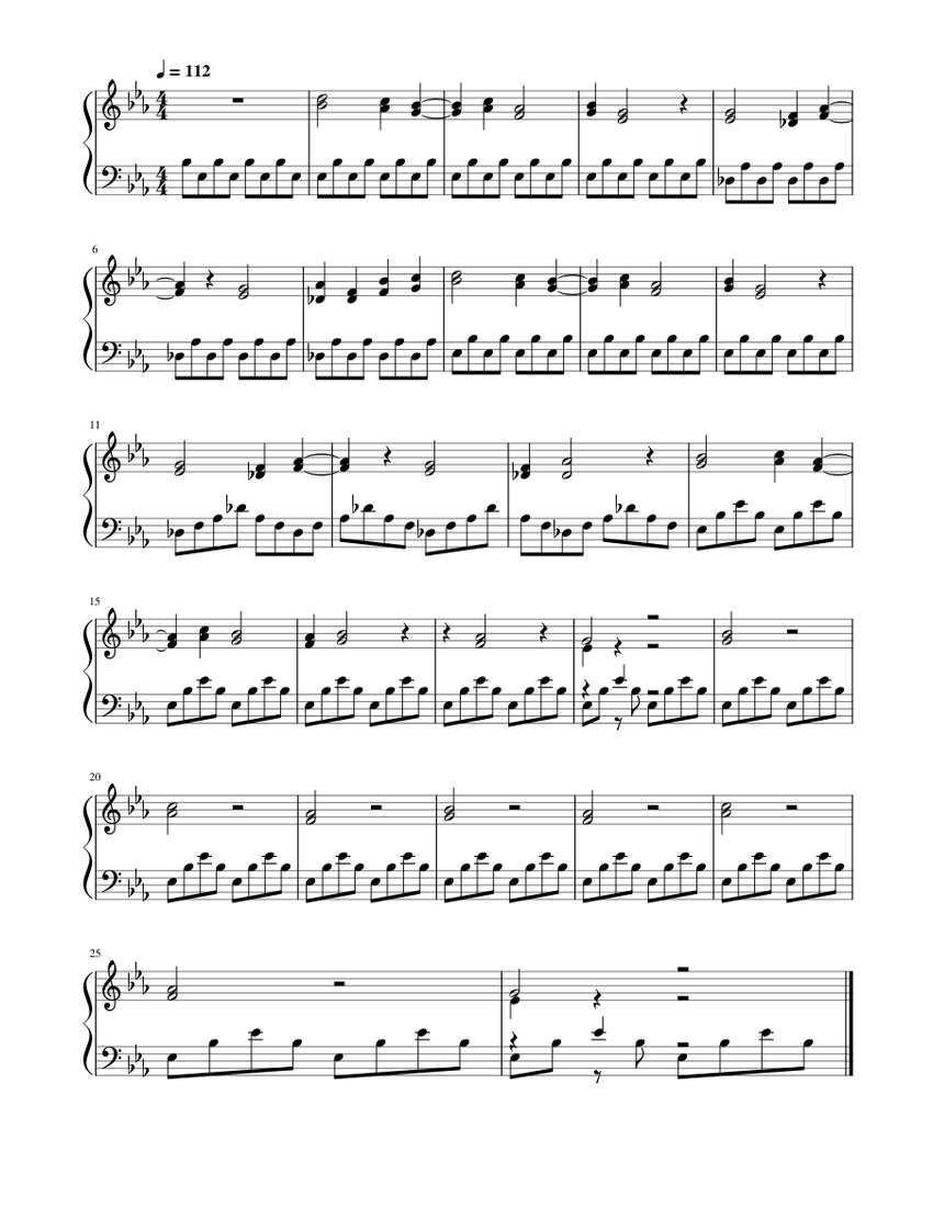 Diving Station Boards of Canada (piano) Sheet music for Piano (Solo
