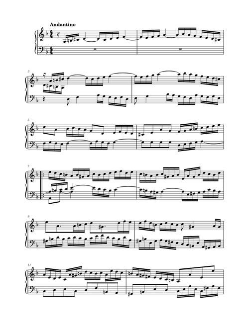 Sinfonia in D Minor