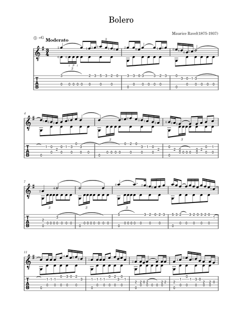 Bolero – Maurice Ravel