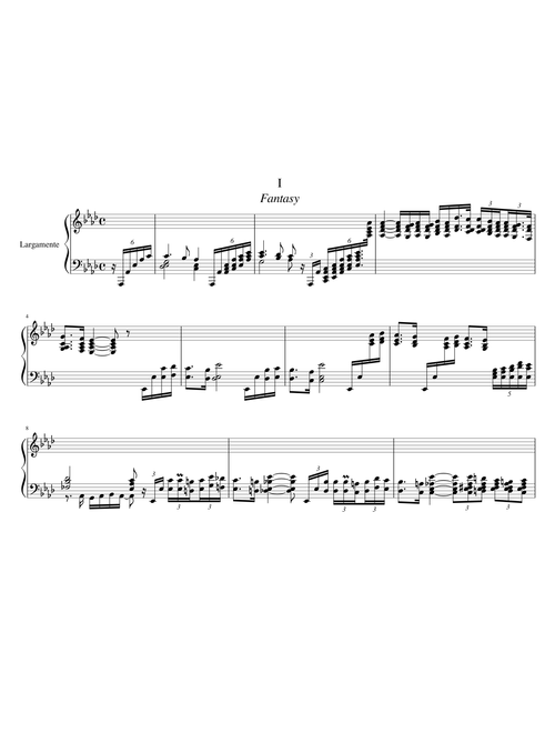 3 Grandes Études, Op.76 – Charles-Valentin Alkan 1. Fantasy