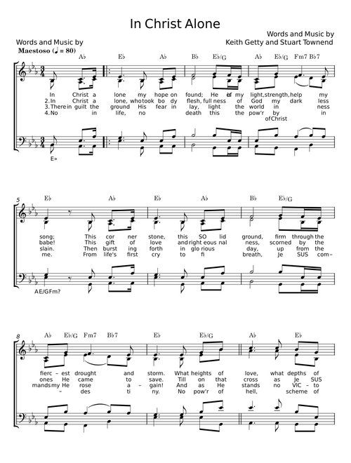 In Christ Alone - Stuart Townend