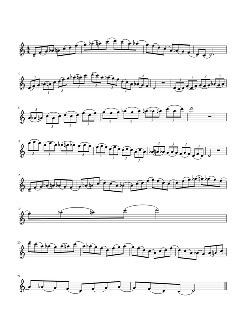 D Blues Scale Exercises