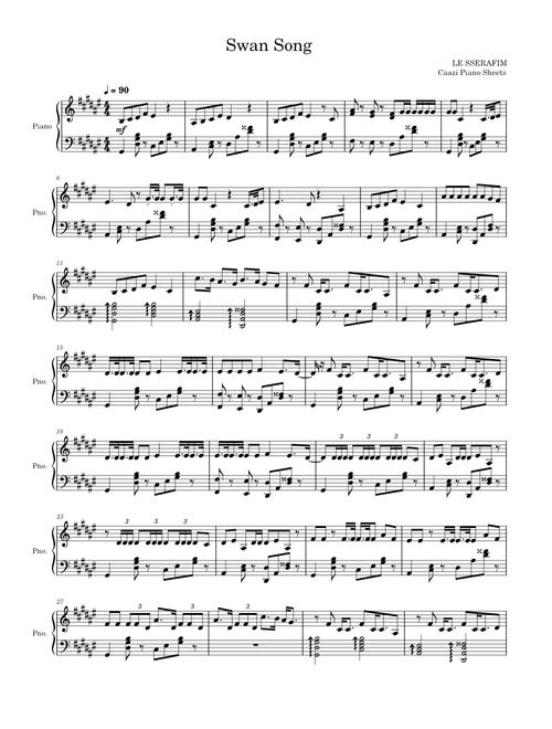 Swan Song – LE SSERAFIM