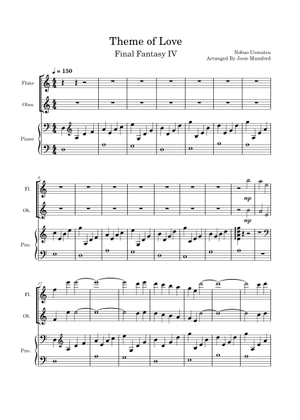 Theme of love – Final Fantasy 4 Original Sound Version - Piano